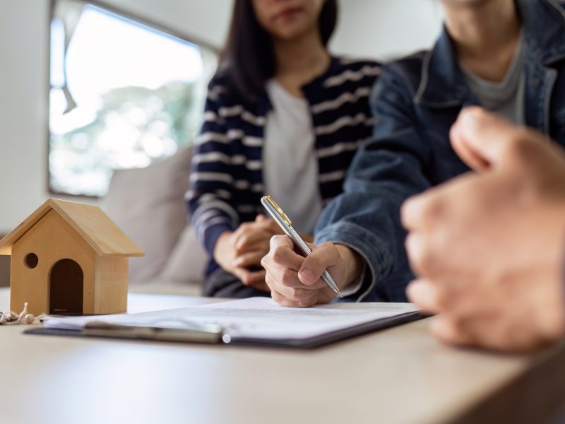 real estate agent present a contract for sale of a home to an LGEBTQ cilent. Real estate contract